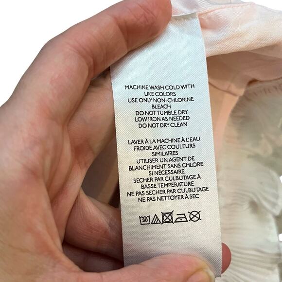 Kimchi Blue Jacquard Mini Skirt Medium Pink Coquette Ruffle Regencycore Rococo - Picture 5 of 6